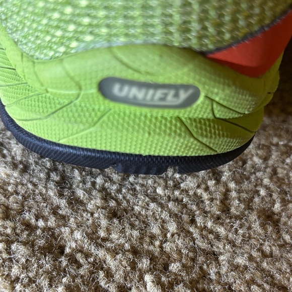 Merrell All Out Charge Orange and Green Trail Running Shoes - Picture 5 of 8